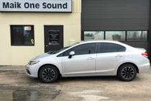 2013 Honda Civic with window tint